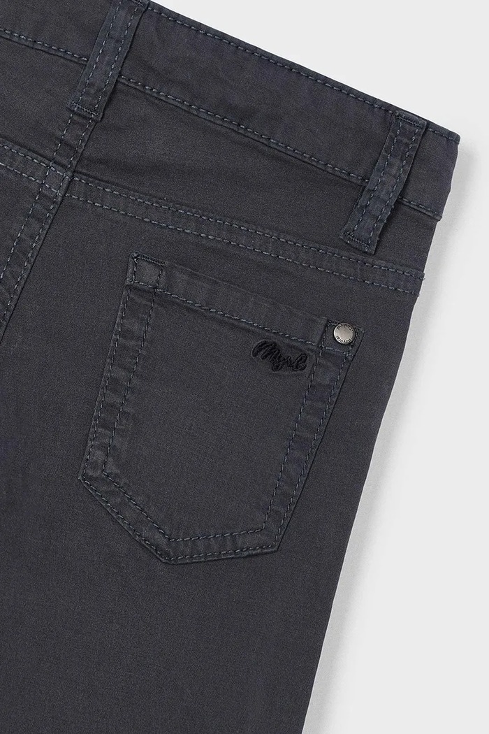 Pantaloni copii slim fit basic Mayoral 509.5E.Mini.PPYA negru