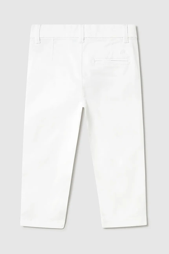 Mayoral Pantaloni copii 522.3A.Baby.PPYA alb SS25