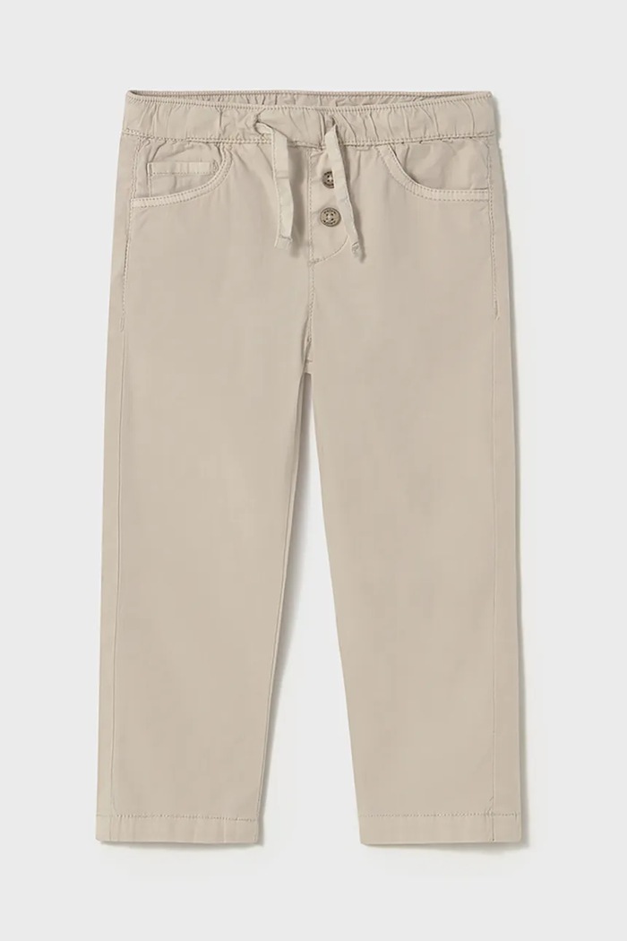 Mayoral pantaloni copii 1577.3C.Baby.PPYA bej SS25