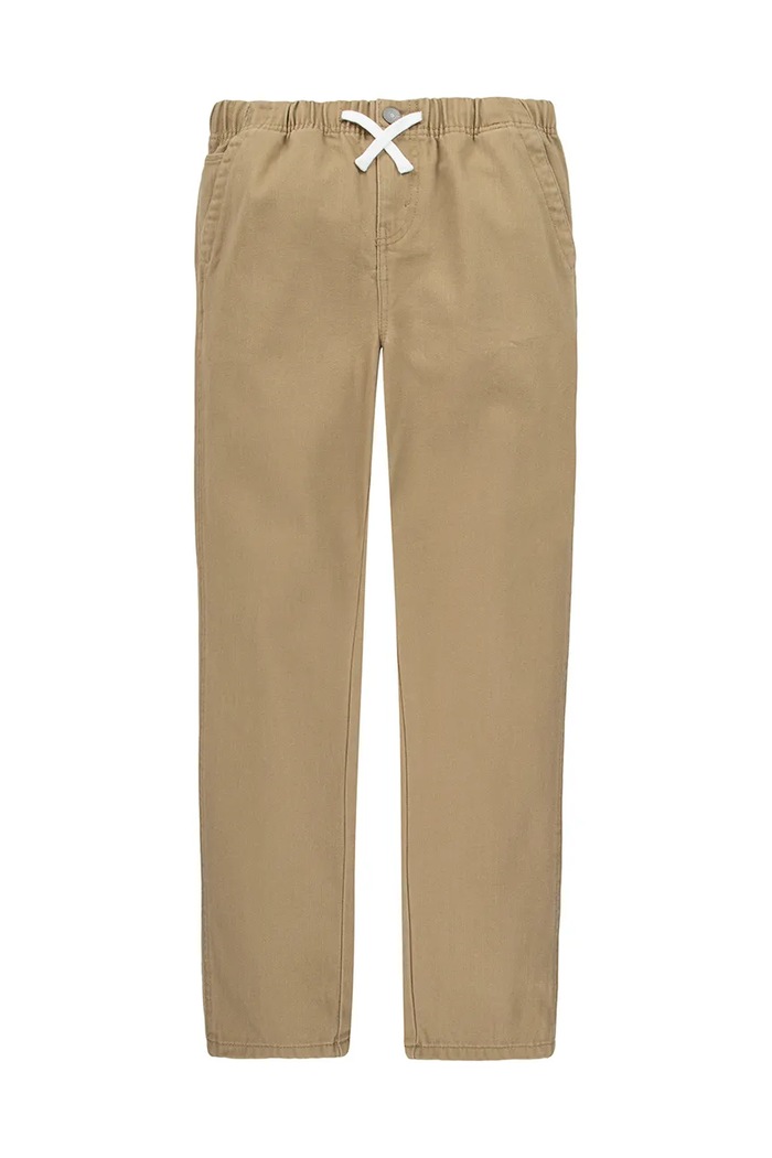 Levi's Pantaloni de bumbac pentru copii LOOSE FIT PULL-ON PANTS verde 9EL221