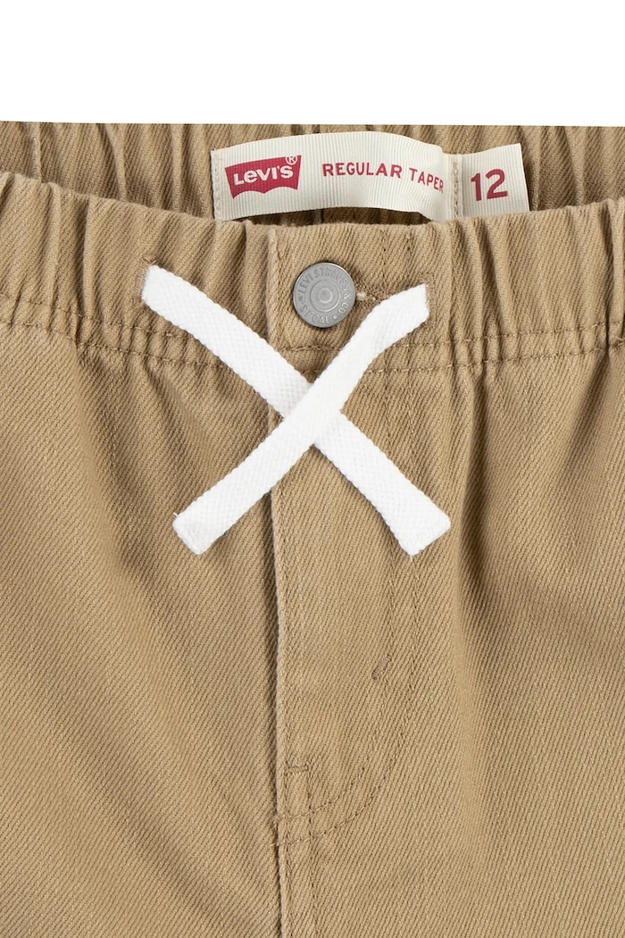 Băieți Levi's Pantaloni de bumbac pentru copii LOOSE FIT PULL-ON PANTS 9EL221 verde
