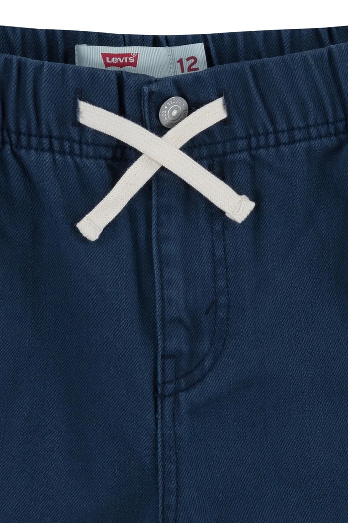 Pantaloni de bumbac pentru copii LOOSE FIT PULL-ON PANTS Levi's bleumarin 9EL221