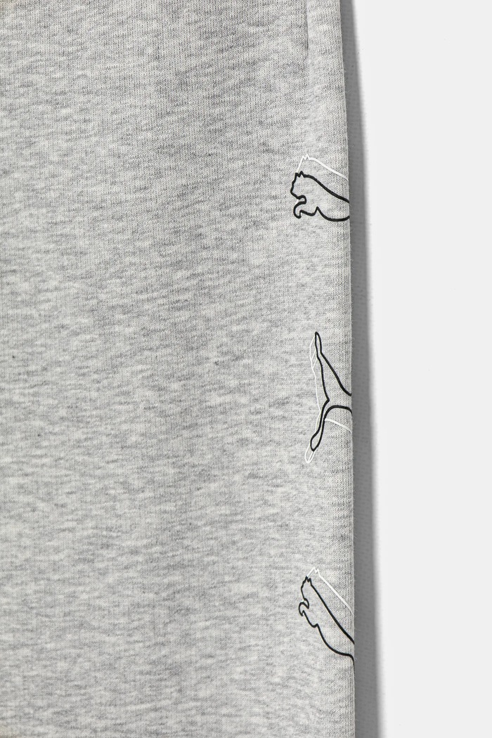 Chłopiec Puma spodnie dresowe bawełniane ESS LOGO LAB Execution Sweatpants TR 685790 szary
