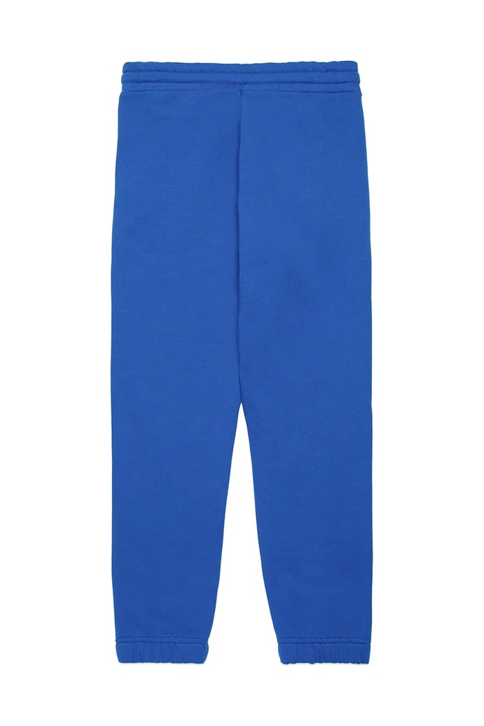Dječji pamučni donji dio trenirke Diesel PBASEL TROUSERS J02316 plava SS25