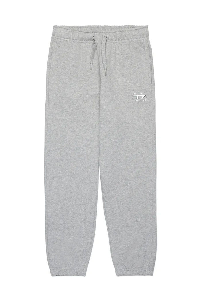 Παιδικό βαμβακερό παντελόνι Diesel PMACISD TROUSERS βαμβάκι γκρί J02317