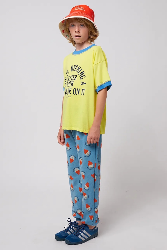 Bobo Choses Pantaloni de trening pentru copii Morning Egg 125AC076