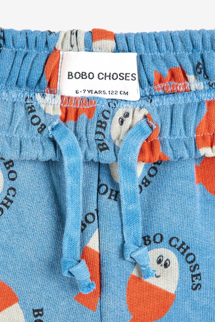 Pantaloni de trening pentru copii Morning Egg Bobo Choses 125AC076 albastru