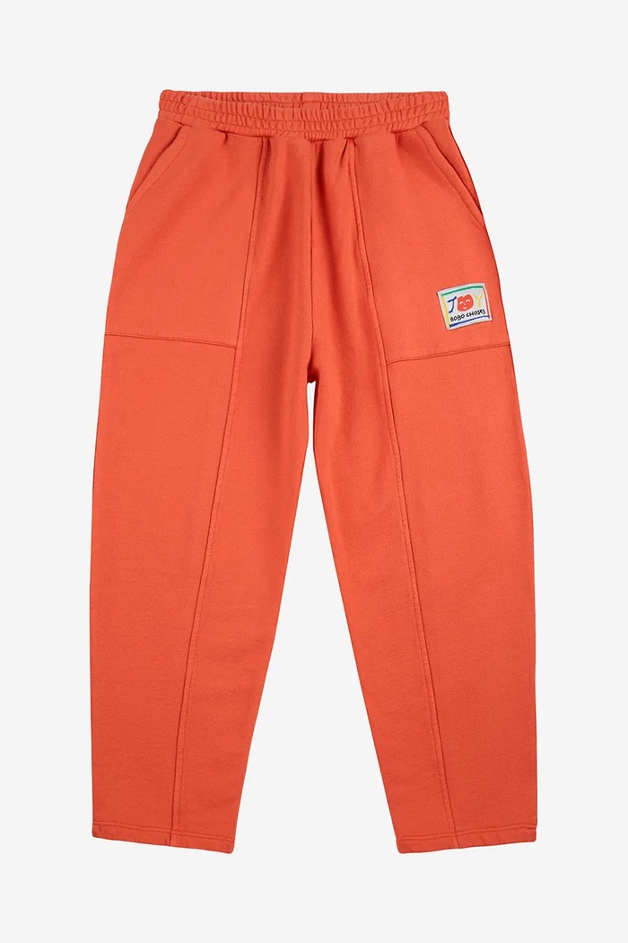 Dětské tepláky Bobo Choses Smiling 125AC078 oranžová SS25