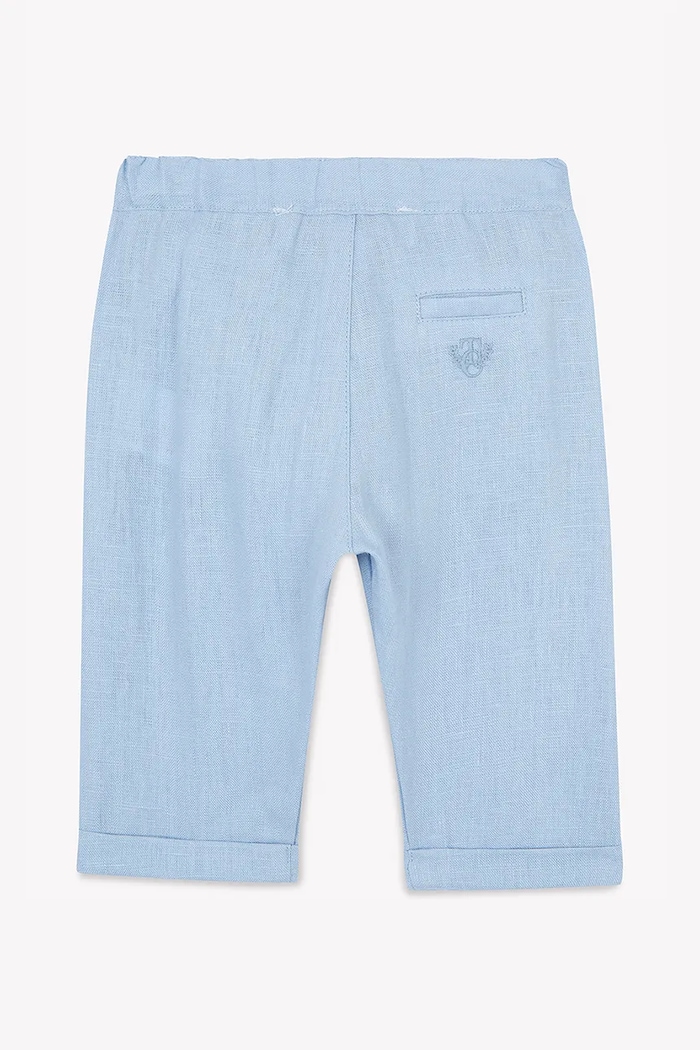 Tartine et Chocolat pantaloni de in pentru bebeluși CA22061.60.74 albastru SS25