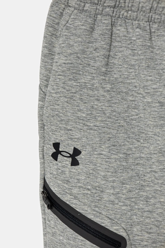 Chłopiec Under Armour spodnie dresowe dziecięce Unstoppable Flc Jogger 1386689 szary