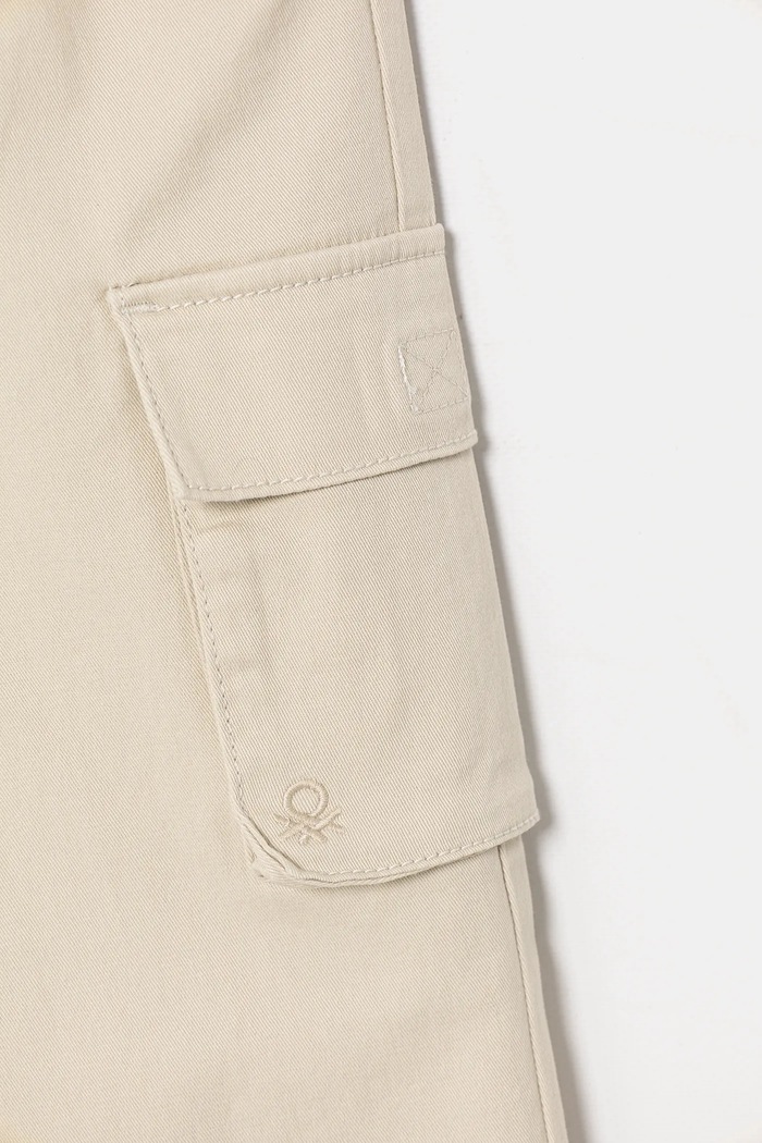 Dječaci Dječje hlače United Colors of Benetton 4TCGGF02B.P.Seasonal bež