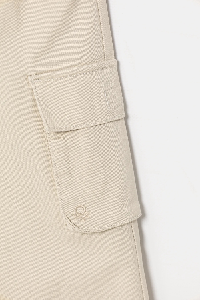 Dječaci Dječje hlače United Colors of Benetton 4TCGGF02B.P.Seasonal bež