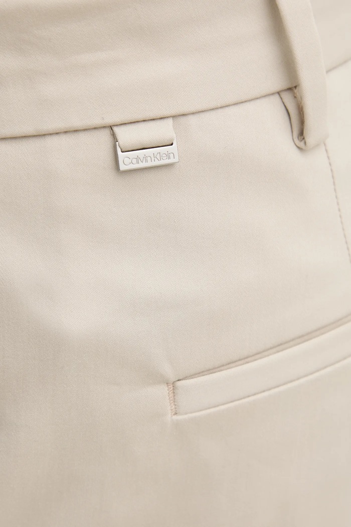 Calvin Klein spodnie beżowy K20K207838