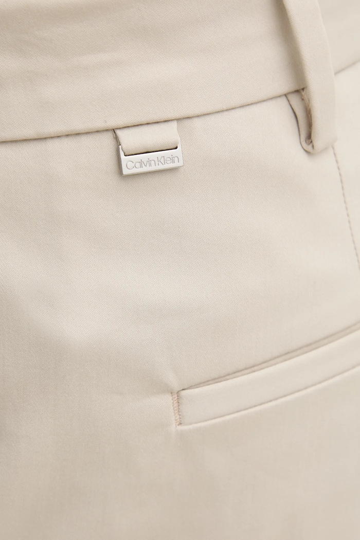 Calvin Klein spodnie beżowy K20K207838