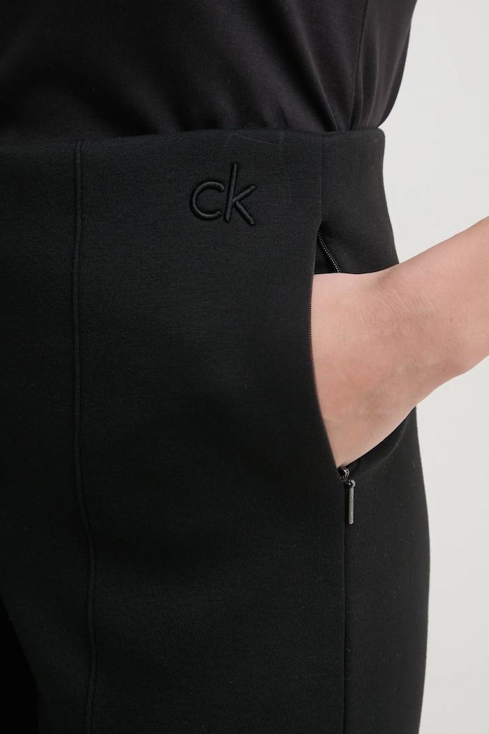 Hlače Calvin Klein crna K20K207947