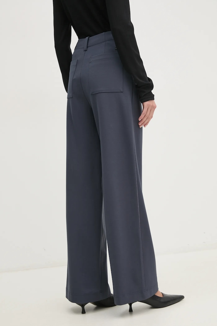 Oblečenie Nohavice Calvin Klein Jeans J20J224850 modrá