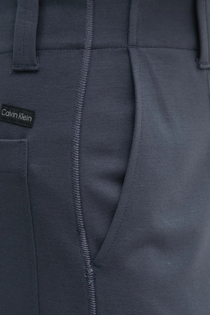 Nohavice Calvin Klein Jeans modrá J20J224850