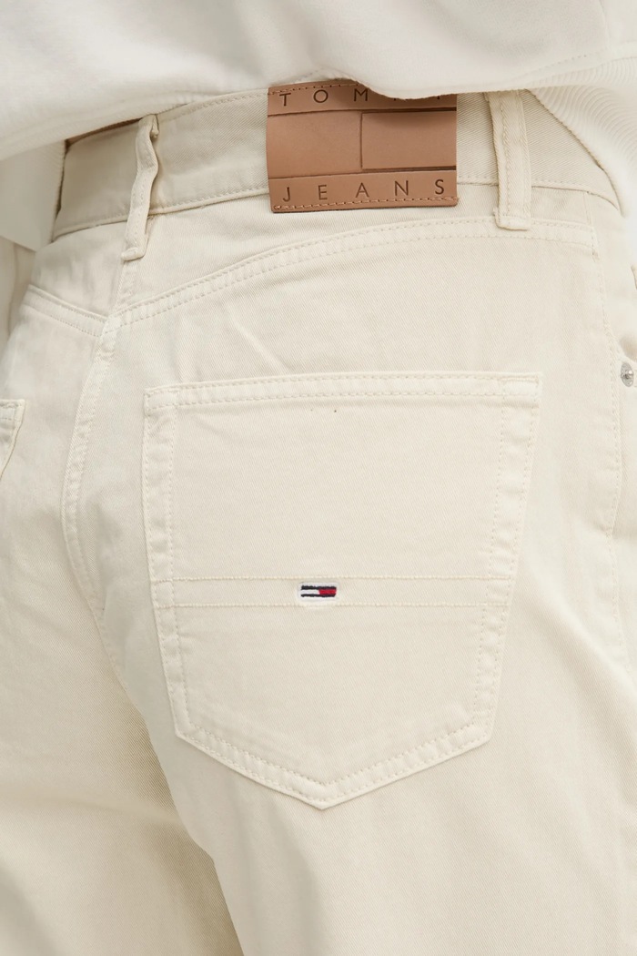 Τζιν παντελόνι Tommy Jeans μπεζ DW0DW19392