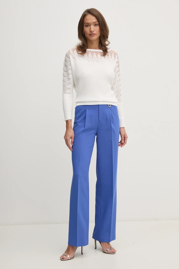 Joop! spodnie 30044822 fioletowy SS25