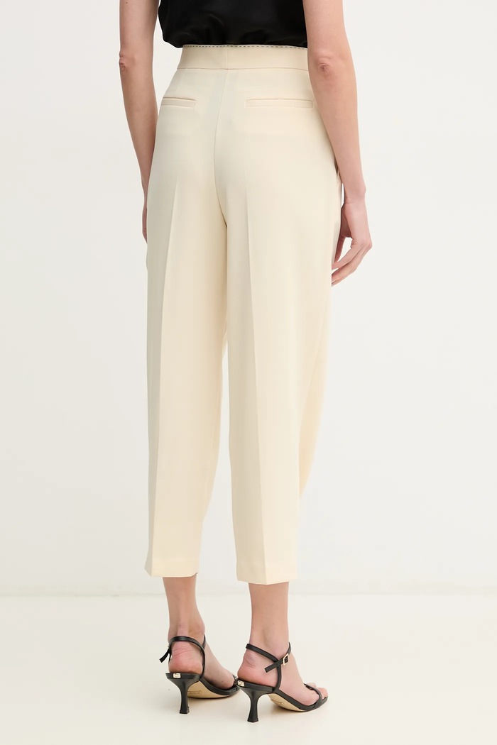 Odjeća Hlače Elisabetta Franchi PA06651E2 zlatna