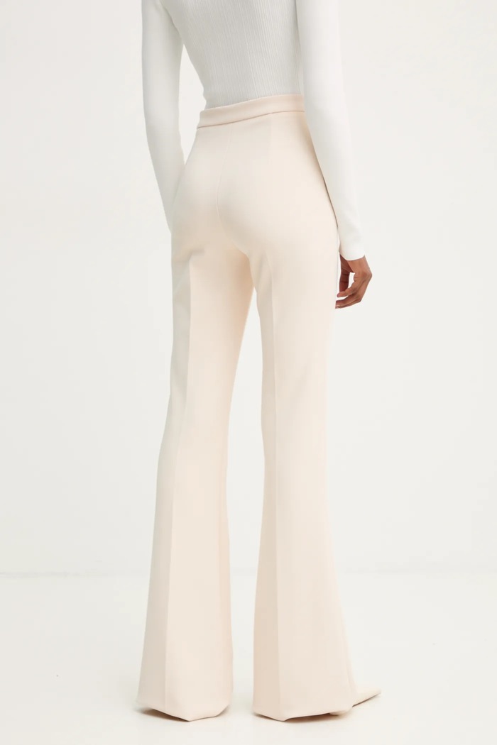 Oblečení Kalhoty Elisabetta Franchi PA07951E2 béžová