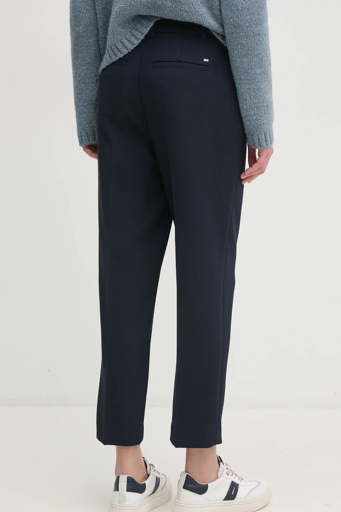 Odjeća Hlače Tommy Hilfiger WW0WW44090 mornarsko plava