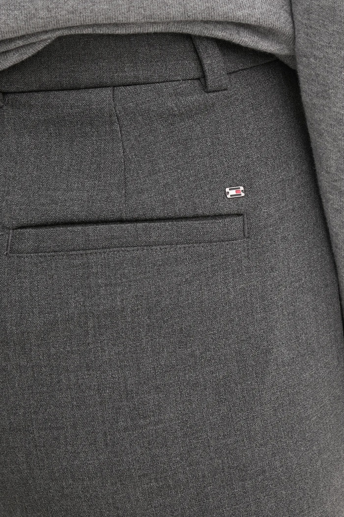 Hlače Tommy Hilfiger siva WW0WW44090
