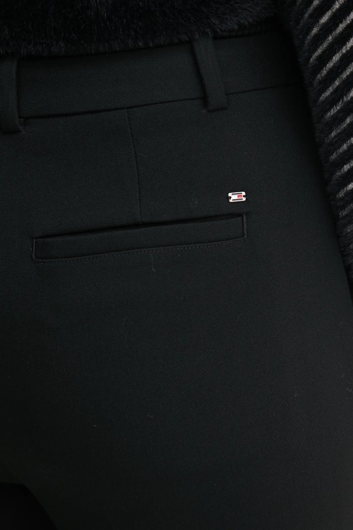 Kalhoty Tommy Hilfiger černá WW0WW44090
