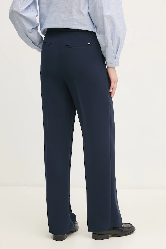 Oblečenie Nohavice Tommy Hilfiger WW0WW45445 tmavomodrá