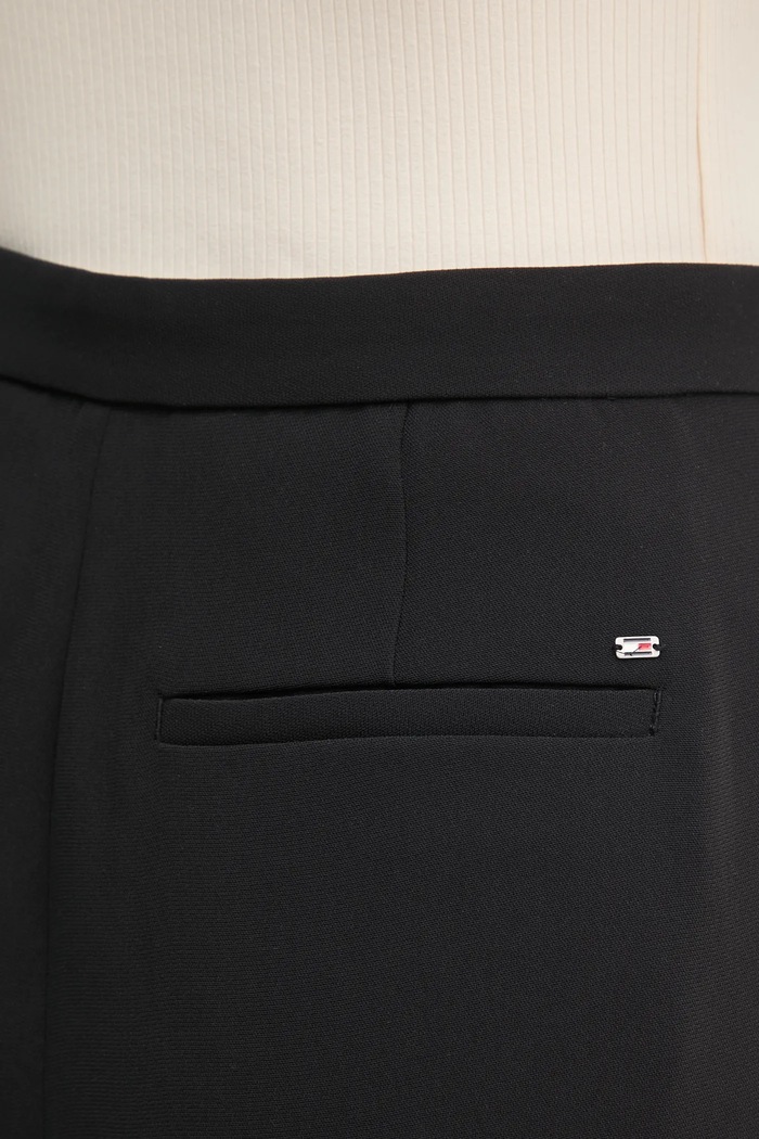 Pantaloni Tommy Hilfiger WW0WW45445 negru