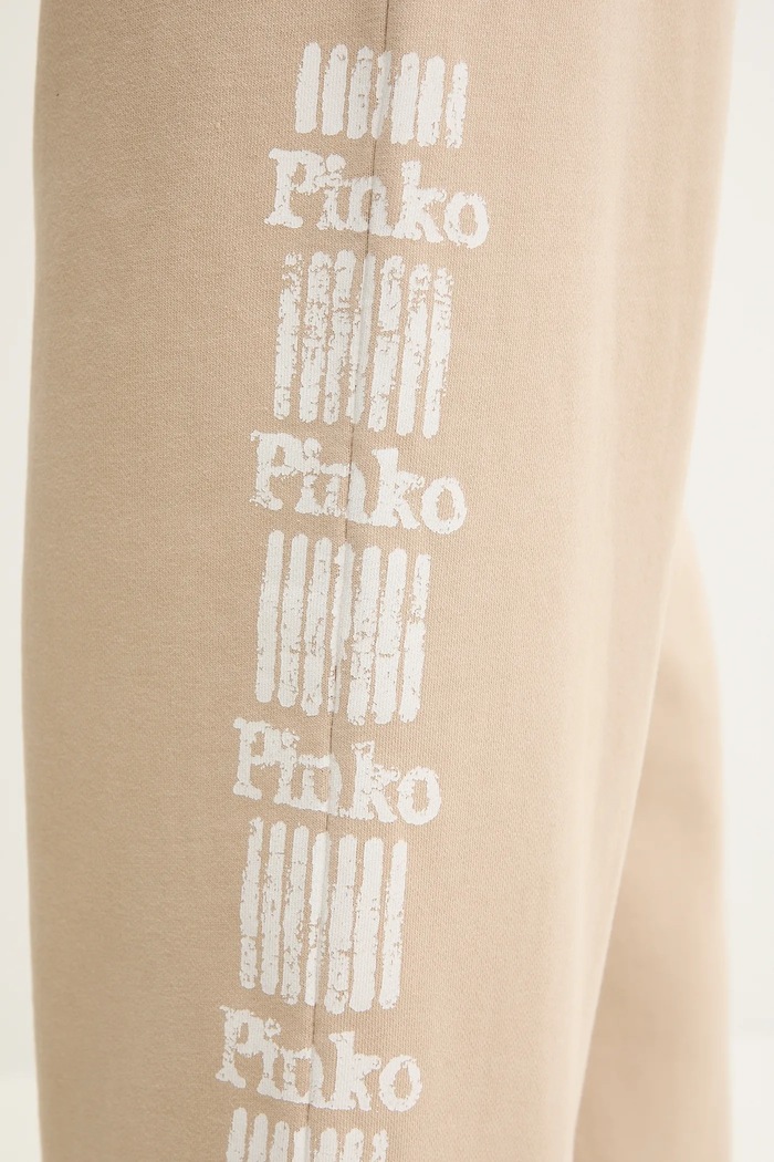 Bavlnené tepláky Pinko béžová 104790.A2CV