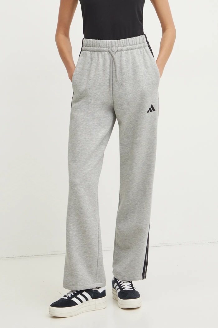 Tepláky adidas Essentials nášivka šedá JE1302
