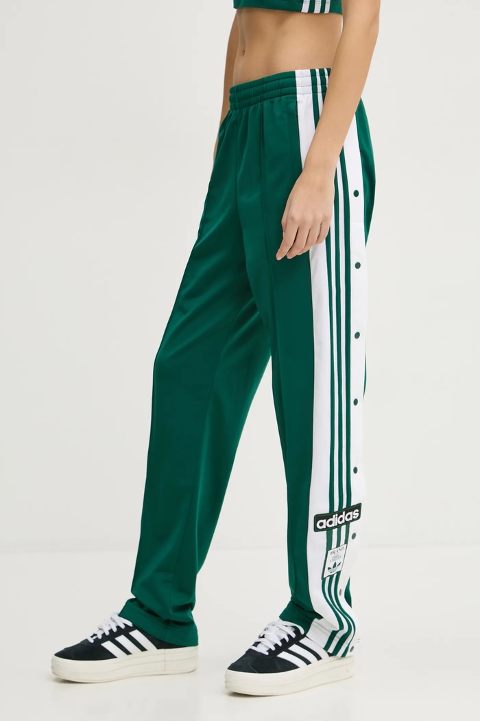 adidas Originals nadrág Adibreak mintás zöld JD0852