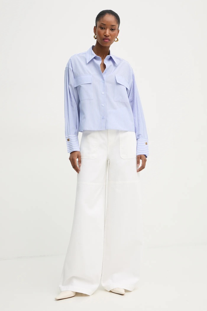 Džíny Twinset 251TP2592 bílá SS25
