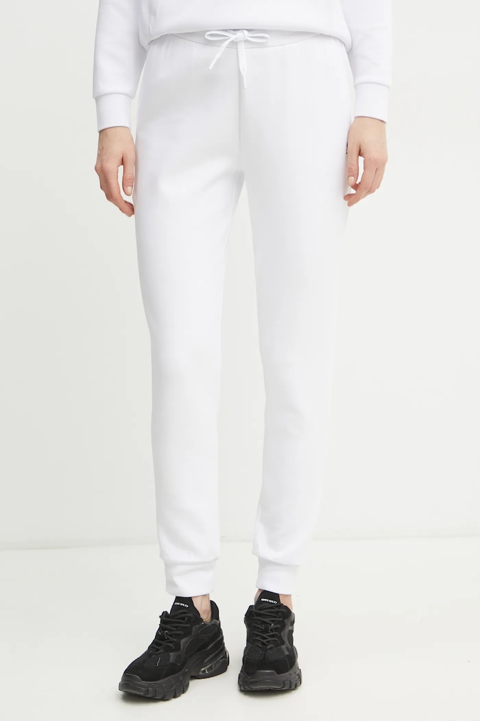 Armani Exchange pantaloni de trening tricotaj alb XW000824.AF10818.NOS