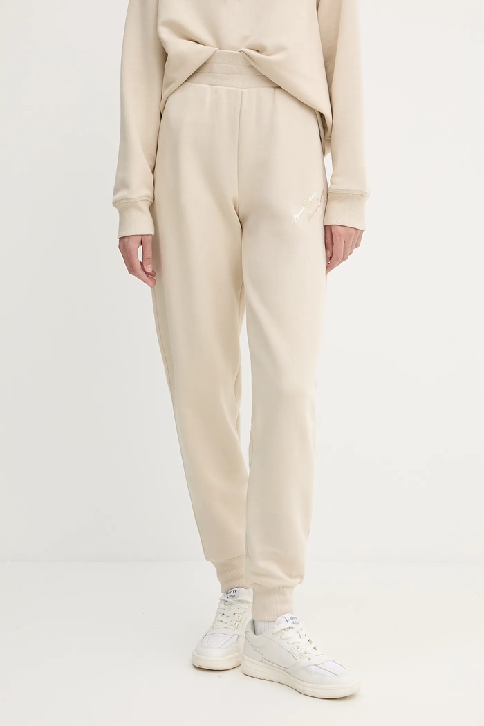 Armani Exchange melegítőnadrág sima bézs XW000158.AF11852