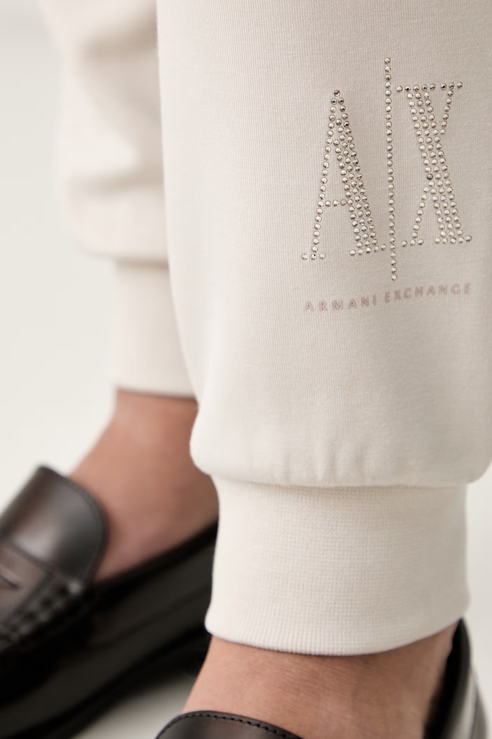 Armani Exchange спортивні штани жіночі бежевий XW000828.AF13397