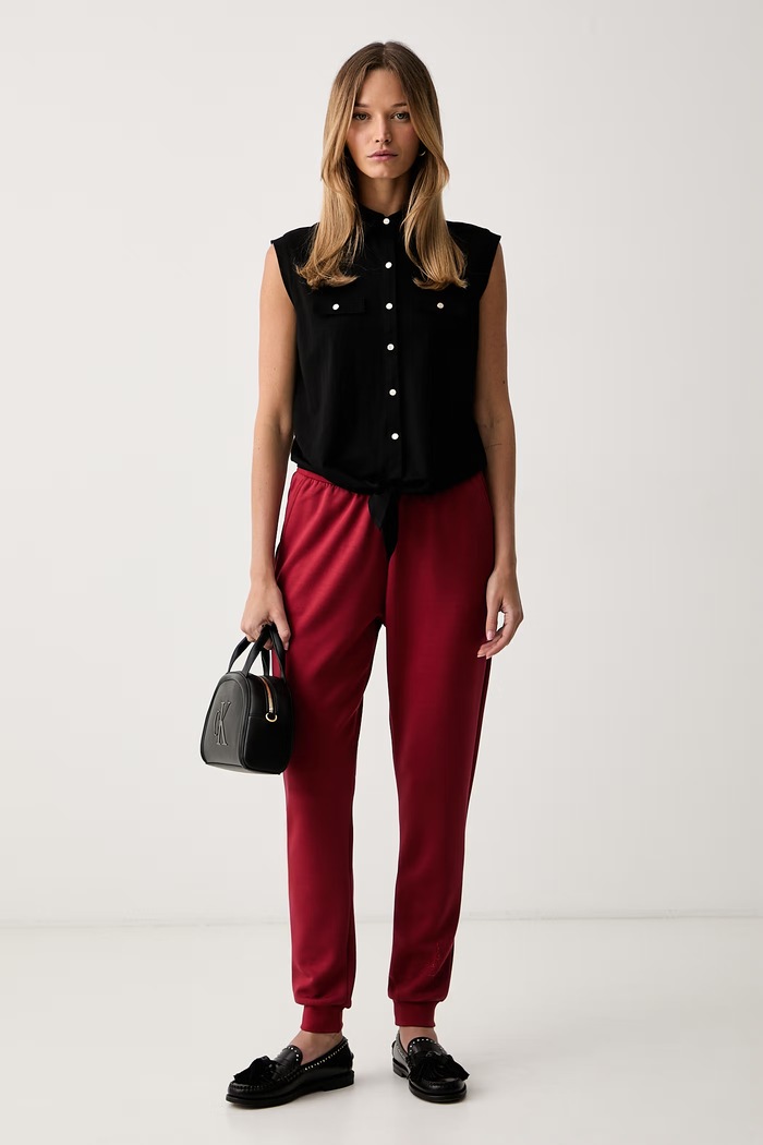 Armani Exchange спортивні штани жіночі XW000828.AF13397 червоний SS26