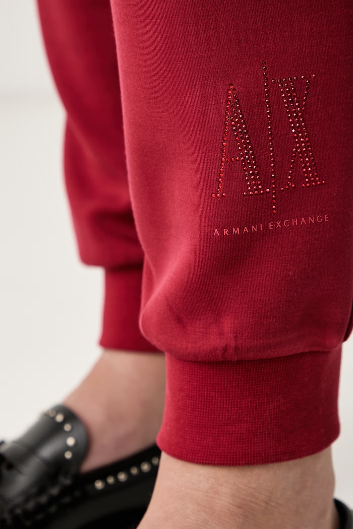 Armani Exchange спортивні штани жіночі червоний XW000828.AF13397