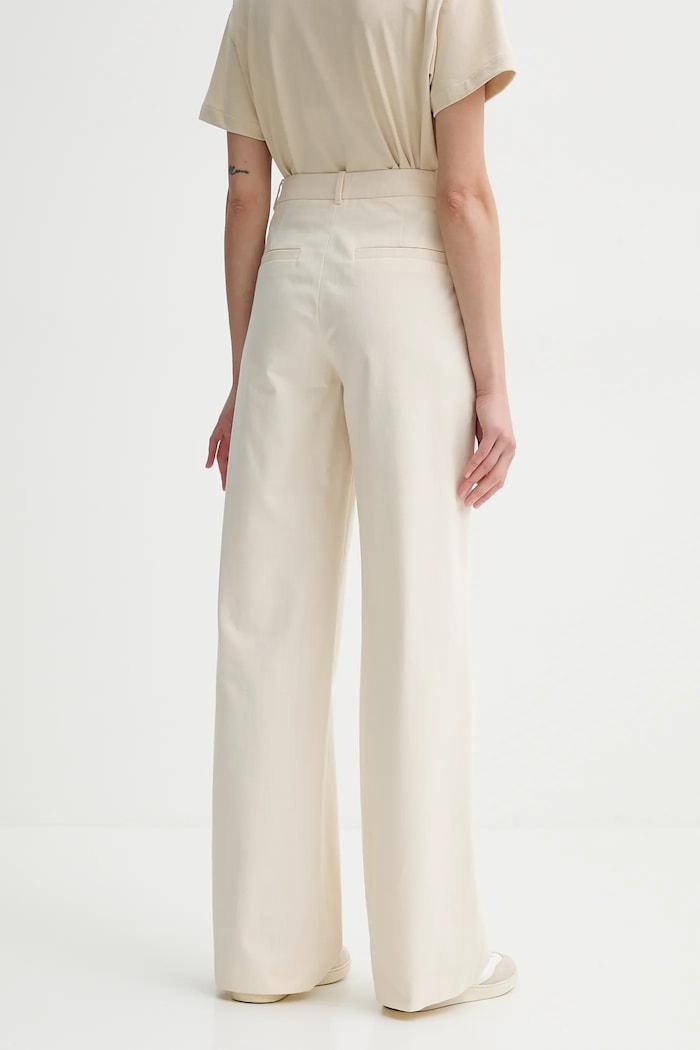 Odjeća Pamučne hlače A.P.C. pantalon margaret COHFU.F08476 bež