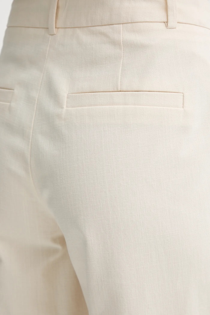 Pamučne hlače A.P.C. pantalon margaret bež COHFU.F08476