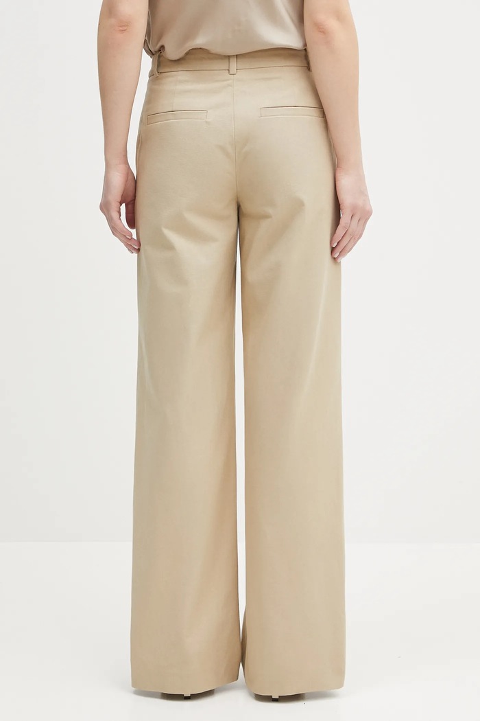 Oblečenie Bavlnené nohavice A.P.C. pantalon margaret COHFU.F08476 béžová
