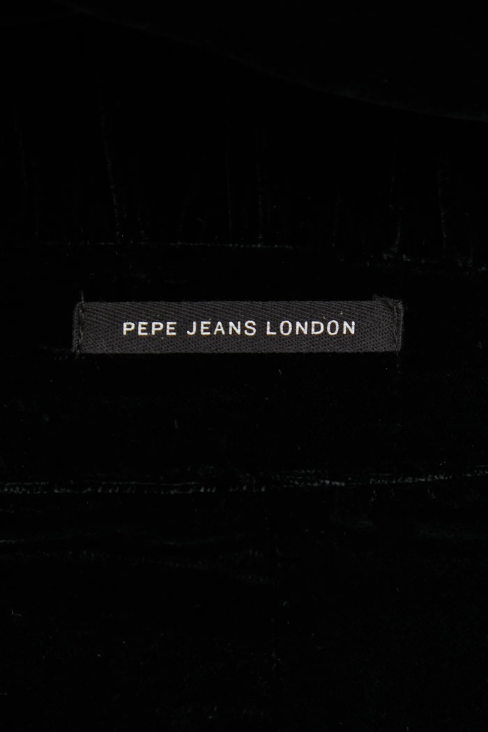 Pepe Jeans pantaloni de catifea FRANCES negru PL211798