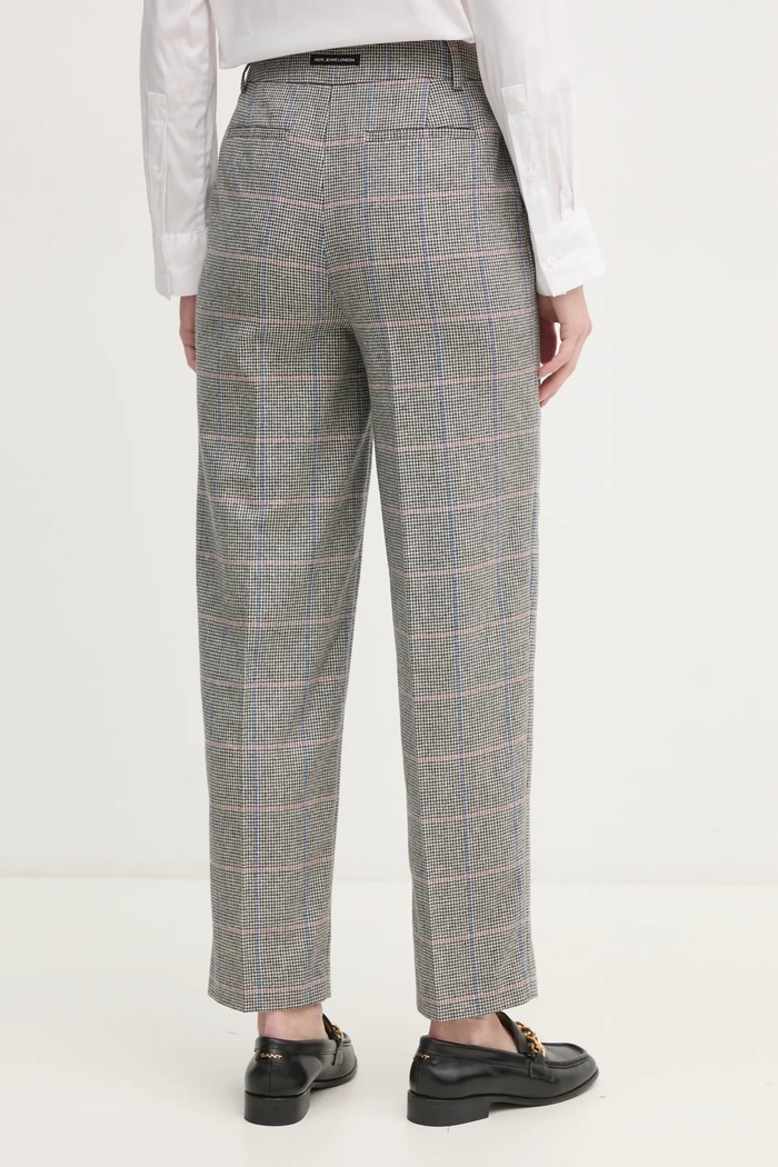 Oblečení Vlněné kalhoty Pepe Jeans FLORINE PL211799 šedá