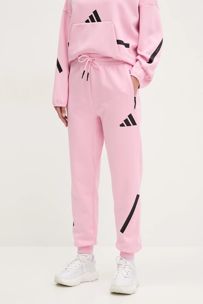 Donji dio trenirke adidas Z.N.E. roza JC5405