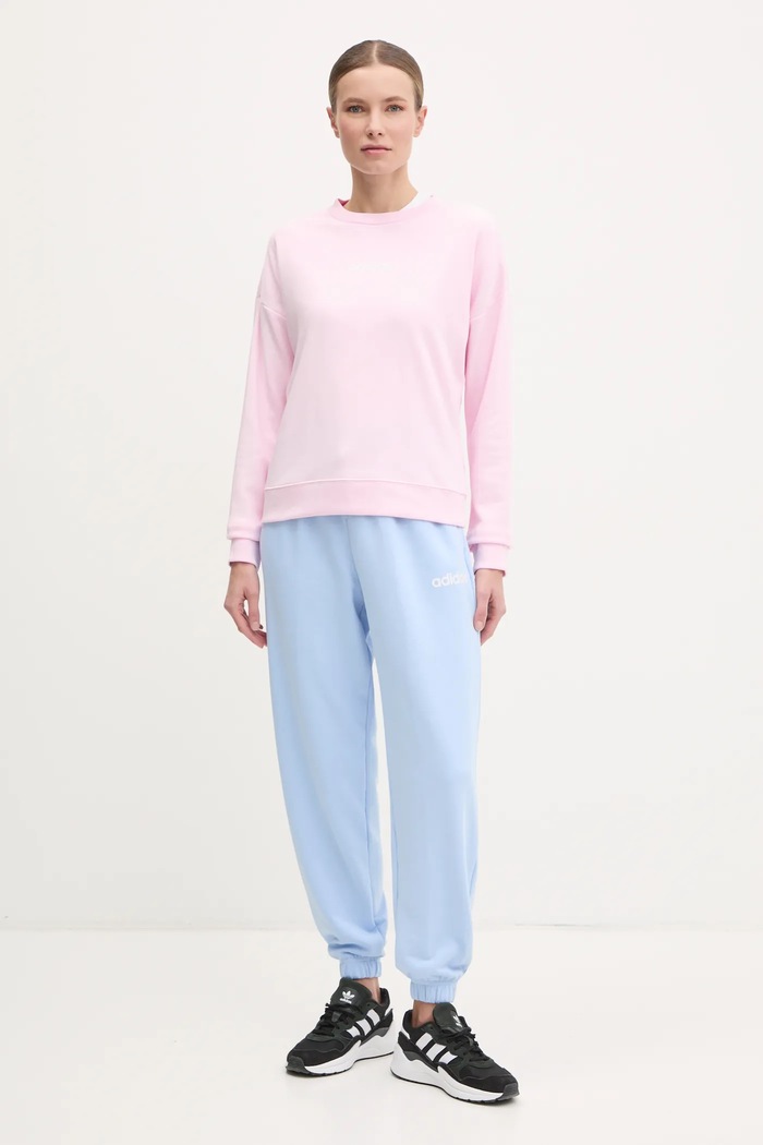 adidas Pantaloni de trening Essentials Linear JC5951 albastru SS25