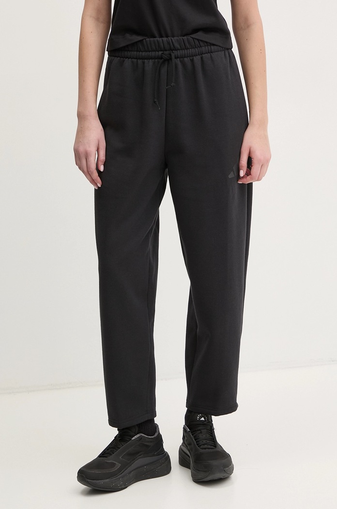 adidas spodnie dresowe Essentials dzianina czarny JD9974