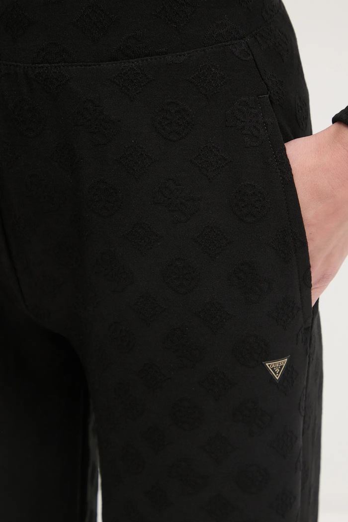 Tepláky Guess MONICA černá V5RB21.KCLG2