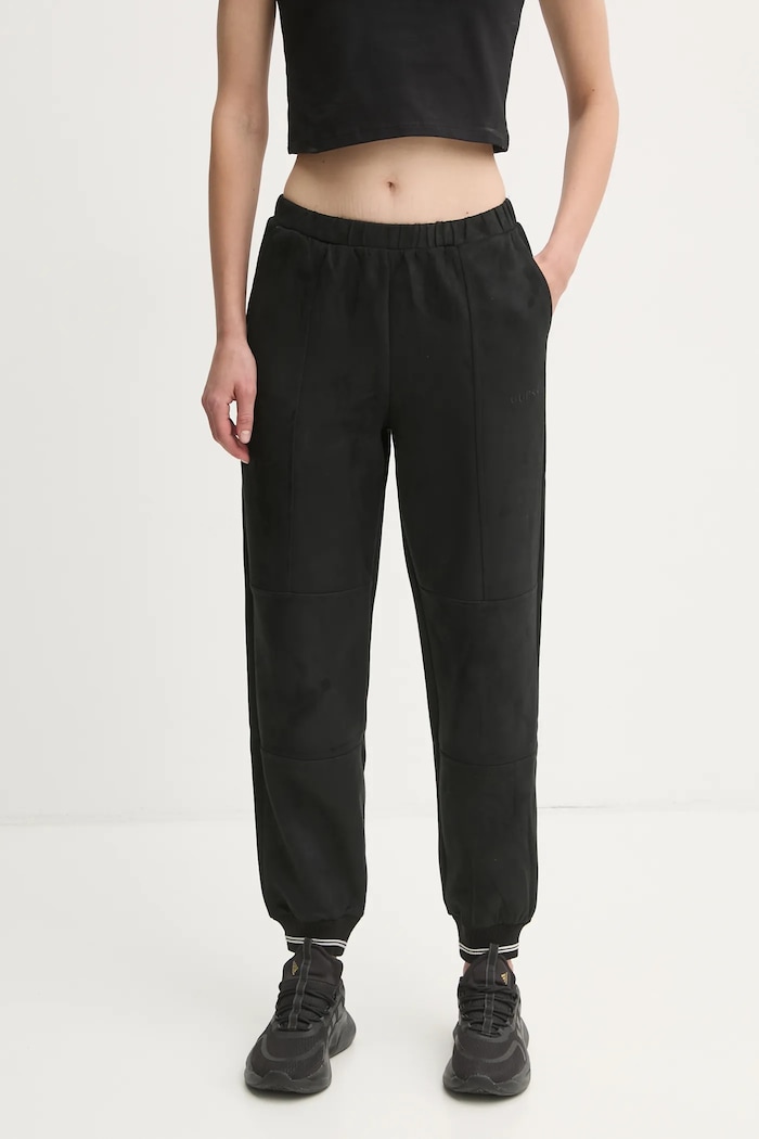 Tepláky Guess MONICA pletenina černá V5RB05.KCJY2