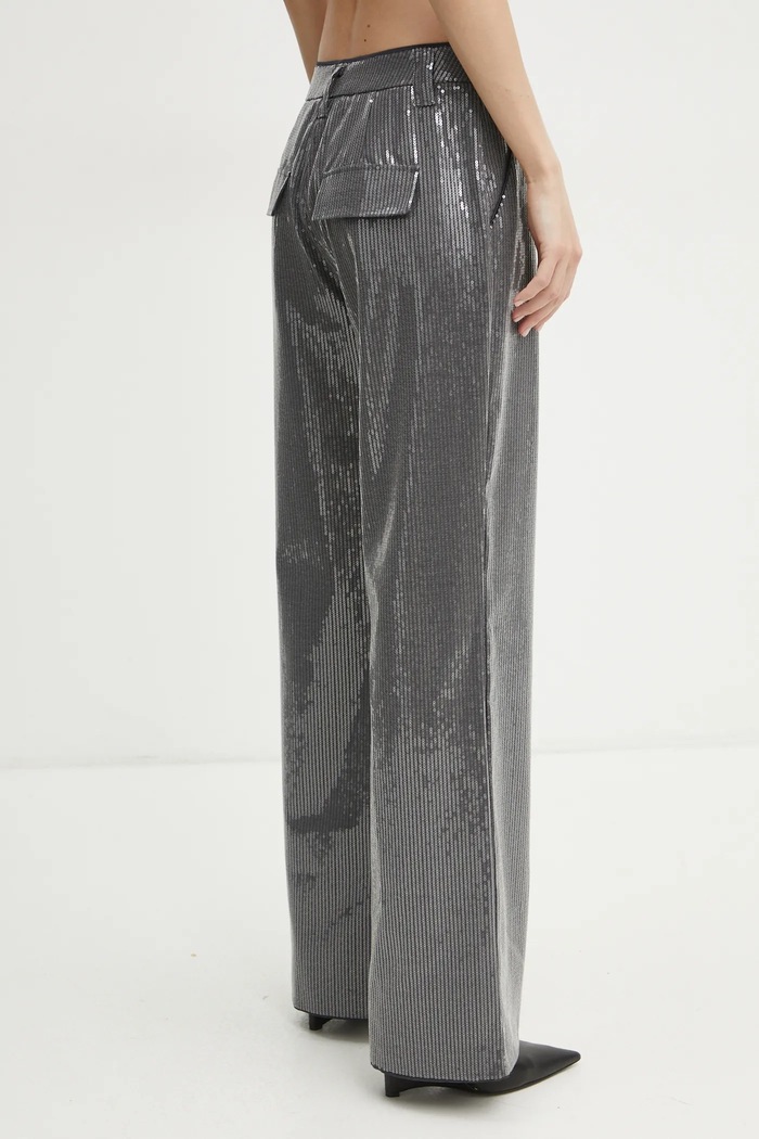 Oblečení Kalhoty Guess CASSIA W5RB32.WGX40 šedá